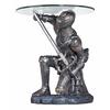 Design Toscano Battle-Worthy Knight Sculptural Table CL5307